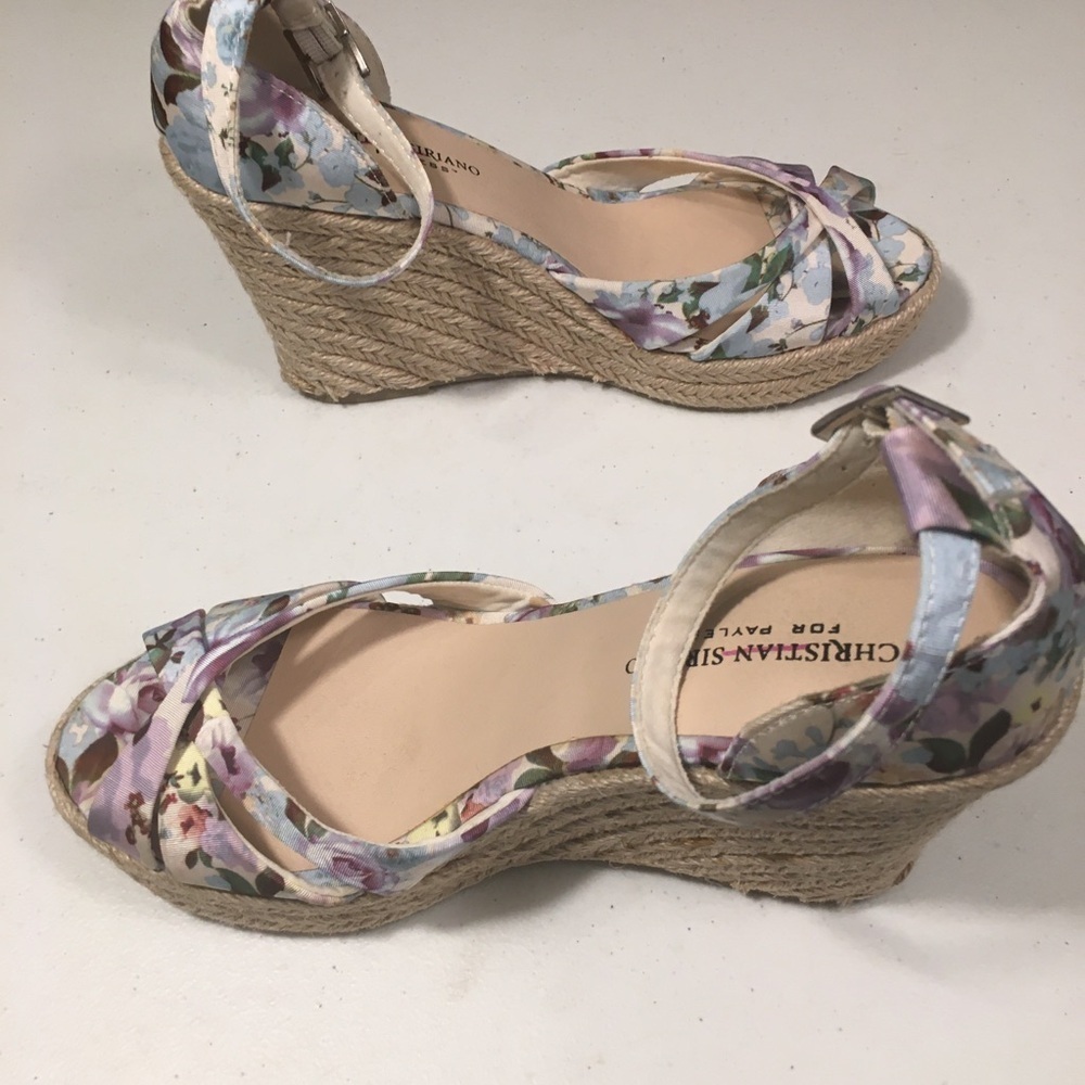 Christian Siriano Payless Espadrilles Floral Size 9